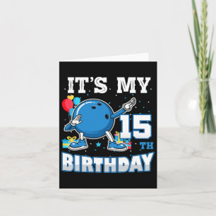 Es ist mein 15. Geburtstag, der 15 Jahre alter Bow Karte