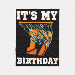 Es ist mein 17. Geburtstag Bysketbyll Boy Party 17 Fleecedecke