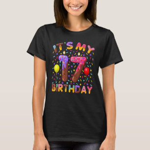 Es ist mein 17. Geburtstag Mädchen Junge 17 Jahre T-Shirt
