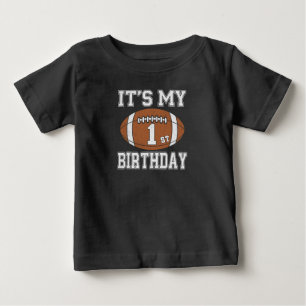 Es ist mein 1. Geburtstag Fußball-Design Baby T-shirt