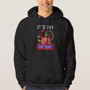 Es ist mein 1. Geburtstag Ringmaster-Zirkus-Thema  Hoodie
