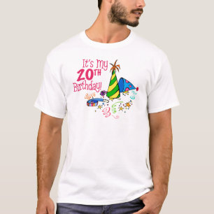 Es ist mein 20. Geburtstag (Party-Hüte) T-Shirt