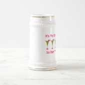 Es ist mein 21. Geburtstag Bierglas (Mittel)