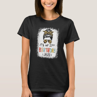 Es ist mein 23. Geburtstag Mädchen Leopard Messy B T-Shirt