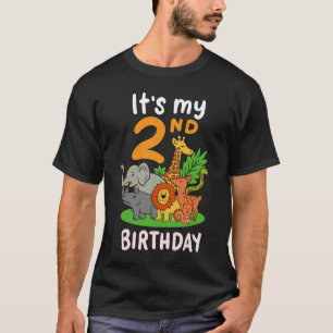 Es ist mein 2. Geburtstag Funny Second Birthday Zo T-Shirt