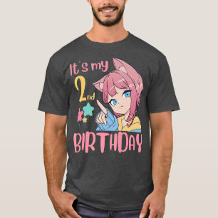 Es ist mein 2. Geburtstagsgeschenk Anime Birthday  T-Shirt