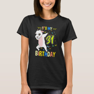 Es ist mein 31. Geburtstag Dabbing Ziege T-Shirt