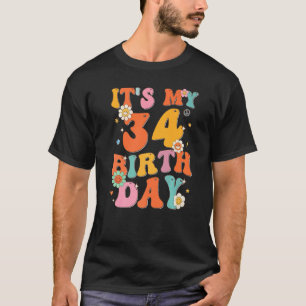 Es ist mein 34. Geburtstag, 34 Jahre alter Vintage T-Shirt