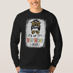 Es ist mein 37. Geburtstag Mädchen Leopard Messy B T-Shirt
