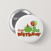 Es ist mein 3. Geburtstag Button (Vorne & Hinten)