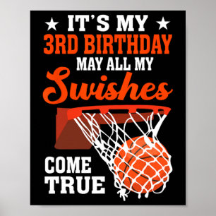 Es ist mein 3. Geburtstag Sketll 3 Jahre alt  Poster