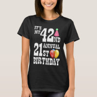 Es ist mein 42. Jahrestag, 21. Geburtstag