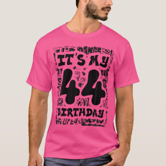 Es ist mein 44. Geburtstag mit Graffiti Street und T-Shirt