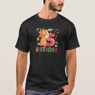 Es ist mein 5. Geburtstag 5 Jahre alte Geburtstags T-Shirt