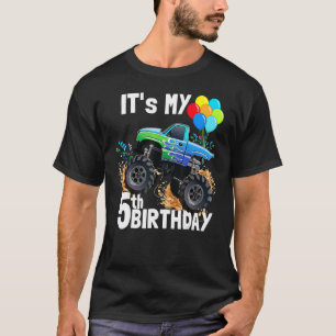 Es ist mein 5. Geburtstag Monster Truck 5. Geburts T-Shirt