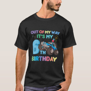 Es ist mein 6. Geburtstag Monster Truck T T-Shirt