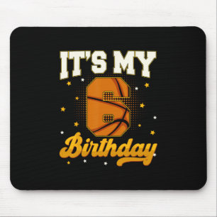 Es ist mein 6. Geburtstag Sketll Junge 6 Jahre alt Mousepad