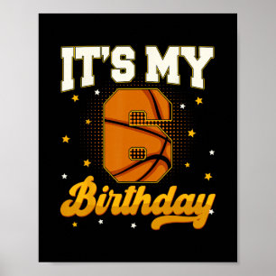 Es ist mein 6. Geburtstag Sketll Junge 6 Jahre alt Poster