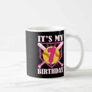 Es ist mein 7. Geburtstag 7 Jahre alter Geburtstag Kaffeetasse