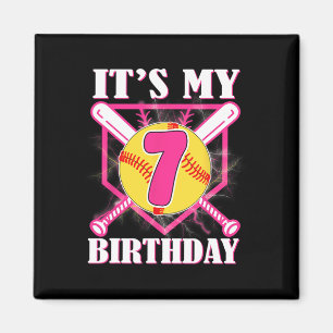 Es ist mein 7. Geburtstag 7 Jahre alter Geburtstag Magnet