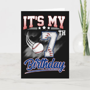 Es ist mein 7. Geburtstag Bysebyll 7 Jahre alt Geb Karte