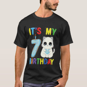 Es ist mein 7. Geburtstag Junge 7 Jahre alte Ragdo T-Shirt