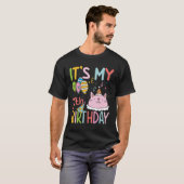 Es ist mein 7. Geburtstag - Katze T-Shirt (Vorne ganz)