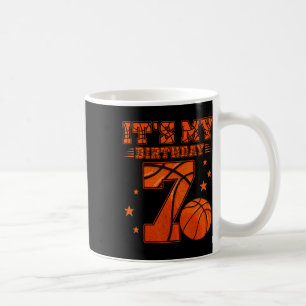 Es ist mein 7. Geburtstagskind Mädchen 7 Jahre alt Kaffeetasse