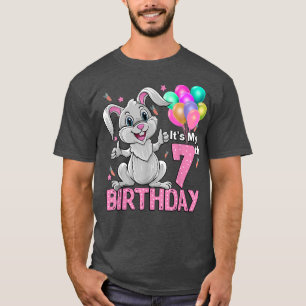 Es ist mein 7. Geburtstagskrabbit 7. Geburtstag 7 T-Shirt