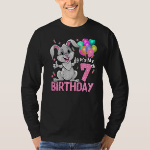 Es ist mein 7. Geburtstagskrabbit 7. Geburtstag 7  T-Shirt