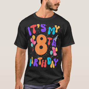 Es ist mein 8. Geburtstag 8 Jahre alter Geburtstag T-Shirt