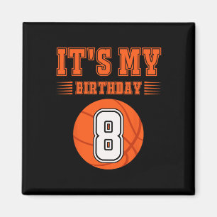 Es ist mein 8. Geburtstag Junge 8 Jahre alt Bysket Magnet