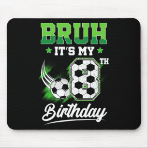 Es ist mein 8. Geburtstag Junge Sport Fan 8 Jahre Mousepad