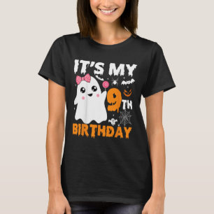 Es ist mein 9. Geburtstag 9 Jahre alter Geisterhau T-Shirt