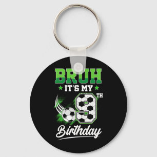 Es ist mein 9. Geburtstag Junge Sport Fan 9 Jahre  Schlüsselanhänger