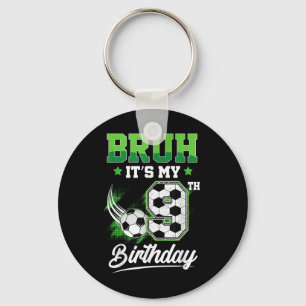 Es ist mein 9. Geburtstag Junge Sport Fan 9 Jahre Schlüsselanhänger