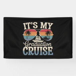 Es ist mein Abschluss Cruise Graduate Trip Ship Re Banner