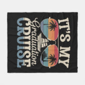 Es ist mein Abschluss Cruise Graduate Trip Ship Re Fleecedecke (Vorderseite (Horizontal))