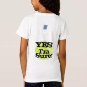 Es ist mein Anruf! durch See-Tennis T-Shirt (Rückseite)