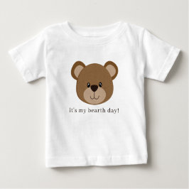 Es ist mein Bärentag | Niedlich 1. Geburtstag Baby T-shirt