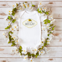 Es ist mein Bienentag Kleiner Honig Biene Baby Bod