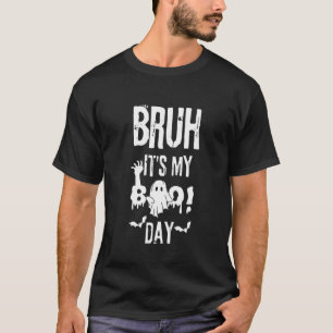 Es ist mein Boo-Tag Geist Halloween Lustiger Gebur T-Shirt