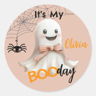 Es ist mein BOOday - Spooky Sweet Celebration Runder Aufkleber