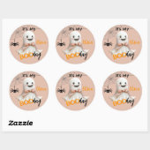 Es ist mein BOOday - Spooky Sweet Celebration Runder Aufkleber (Blatt)