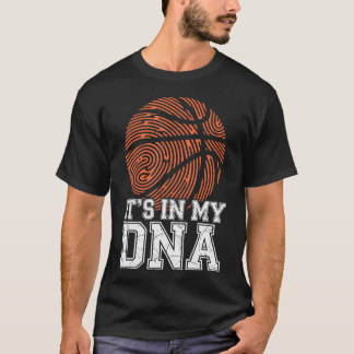 Es Ist Mein Dna Basketballspieler Vater Basketball T-Shirt
