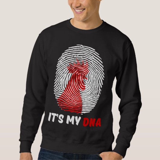ES IST MEIN DNA CHICKEN SWEATSHIRT (Vorderseite)