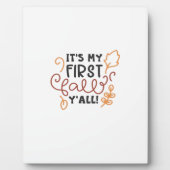 Es ist mein erster Fall Y’all Fotoplatte (Vorderseite)