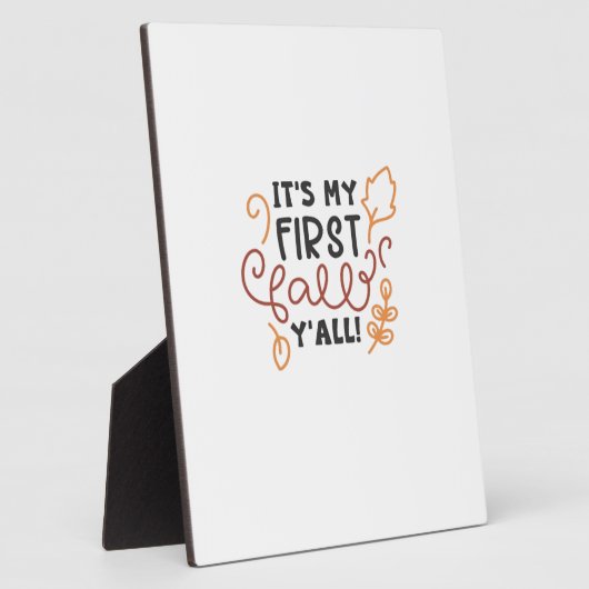 Es ist mein erster Fall Y’all Fotoplatte (Seite)