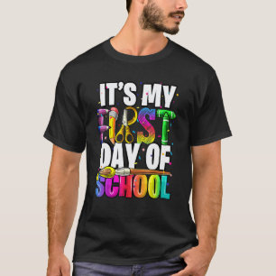 Es ist mein erster Schultag Kindergarten-Vorklasse T-Shirt