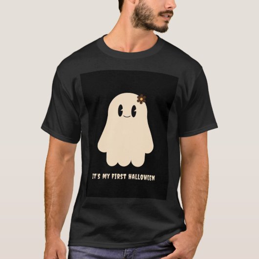 Es ist mein erstes Halloween Black XL Kleidung Män T-Shirt (Vorderseite)